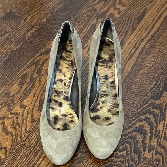 Sam Edelman Tan Leather Suede Women's Pumps 9.5 - Picture 10 of 10